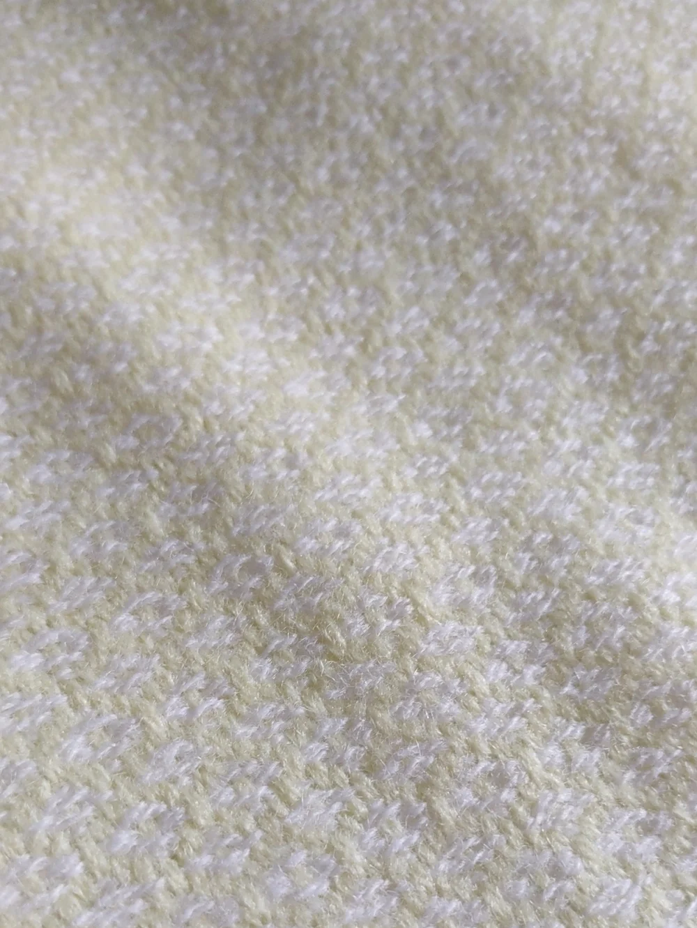 The Three Weavers Yellow Baby Blanket